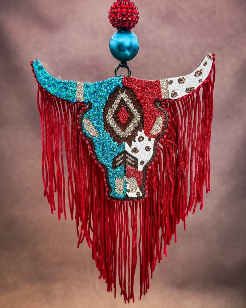 Ruby Riot Bull Skull Car Freshie in Tipsy Cowboy – Accessories from Bronco Western Supply Co.
