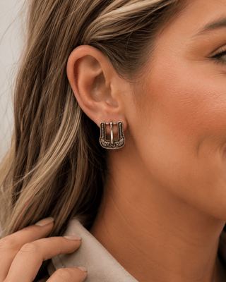 Rylan Buckle Fashion Earrings – Jewelry from Bronco Western Supply Co.