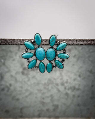 Sable Bloom Floral Stud Earrings – Jewelry from Bronco Western Supply Co.