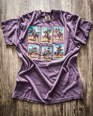 Saddle Post Rodeo Graphic Tee – Apparel from Bronco Western Supply Co.