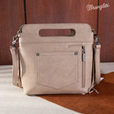 Sadie Wrangler Boot Stitch Crossbody - Tan - Purses & Wallets - Wrangler - Bronco Western Supply Co.