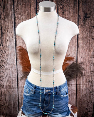 Sage Creek Navajo Style Pearl Fashion Wrap Necklace – Jewelry from Bronco Western Supply Co.