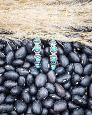 Sam Turquoise Hoop Earrings – Jewelry from Bronco Western Supply Co.
