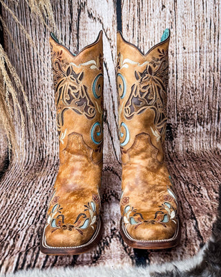 Sandstone Stallion Corral Boots – Women's Boots from Bronco Western Supply Co.