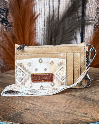 Savannah Aztec Card Holder in Khaki by Wrangler – Purses & Wallets from Bronco Western Supply Co.