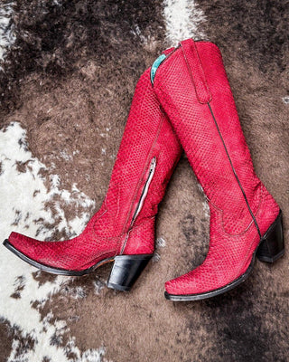 Scarlet Viper Corral Boots – Women's Boots from Bronco Western Supply Co.