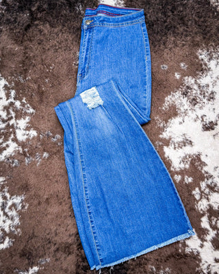 Shannon Flare Jeans - Indigo – Apparel from Bronco Western Supply Co.