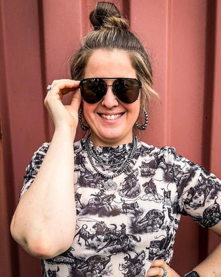 Shay Tangle - Free Polarized Oversized Sunglasses – Accessories from Bronco Western Supply Co.