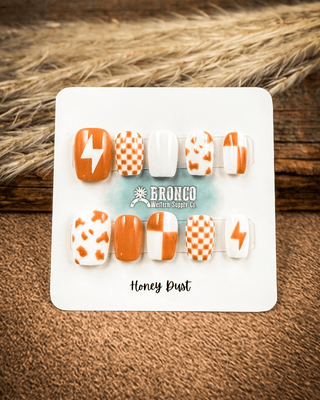 Short Square Western Press-On Nails – Press-on Nails from Bronco Western Supply Co.