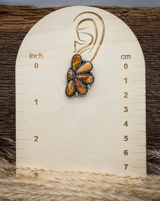 Sierra Fan Fashion Necklace Set in Burnt Orange – Jewelry from Bronco Western Supply Co.