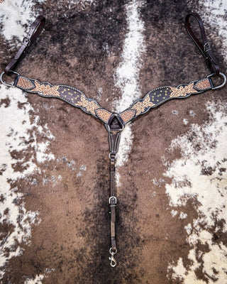 Signature Western Breast Collar and Headstall - Pieces Sold Separate – Horse Tack from Bronco Western Supply Co.