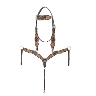 Signature Western Breast Collar and Headstall - Pieces Sold Separate – Horse Tack from Bronco Western Supply Co.