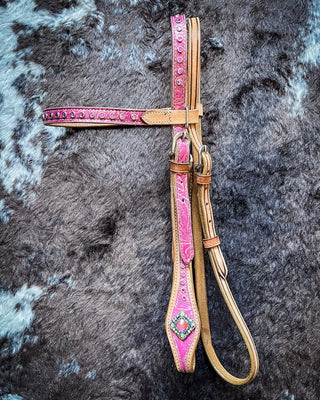 Silver Royal Azalea Browband Headstall – Headstalls & Accessories from Bronco Western Supply Co.