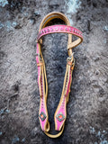 Silver Royal Azalea Browband Headstall - Headstalls & Accessories - Tough 1 - Bronco Western Supply Co.