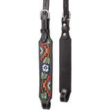 Silver Royal Aztec and Flower Ear Headstall - Headstalls & Accessories - Tough 1 - Bronco Western Supply Co.