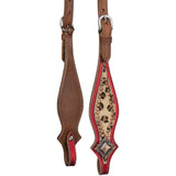 Silver Royal Hair - On Leopard Headstall and Breast Collar Set - Breast Collars - Tough 1 - Bronco Western Supply Co.