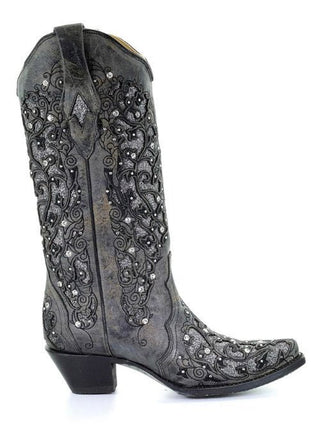 Silver Squall Corral Boot – Women's Boots from Bronco Western Supply Co.