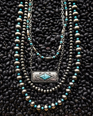 Silverton Ridge Layered Pearl Necklace – Jewelry from Bronco Western Supply Co.