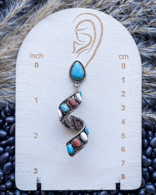 Sister Post Dangle Fashion Earrings - Rust – Jewelry from Bronco Western Supply Co.