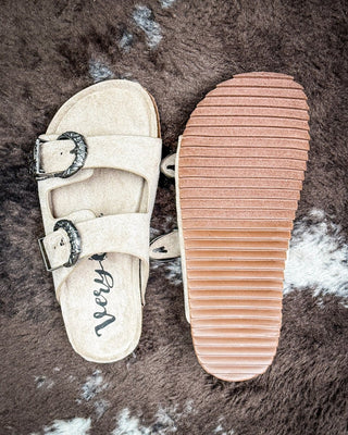 Skye Sandal in Taupe by Very G – Women's Shoes from Bronco Western Supply Co.