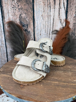 Skye Sandal in Taupe by Very G – Women's Shoes from Bronco Western Supply Co.