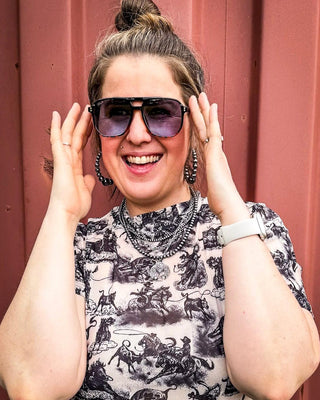 Skye Tangle - Free Oversized Sunglasses – Accessories from Bronco Western Supply Co.