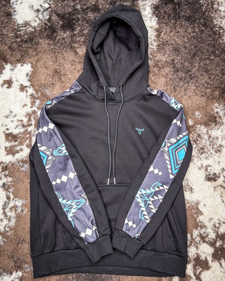 Smoke Signal Aztec Hoodie – Apparel from Bronco Western Supply Co.