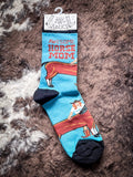 Socks - Awesome Horse Mom - Women's Boots - Primitives by Kathy - Bronco Western Supply Co.