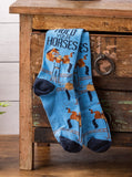 Socks - Hold Your Horses - Women's Boots - Primitives by Kathy - Bronco Western Supply Co.