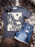 Somewhere In The Wild West Graphic Tee - Black - Apparel - Bronco Western Supply Co. - Bronco Western Supply Co.