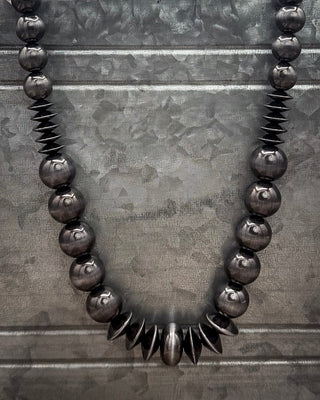 Sophie Navajo Pearl Fashion Necklace - Silver – Jewelry from Bronco Western Supply Co.