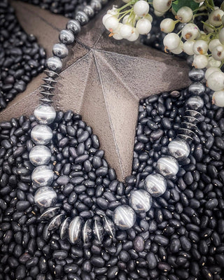 Sophie Navajo Pearl Fashion Necklace - Silver – Jewelry from Bronco Western Supply Co.