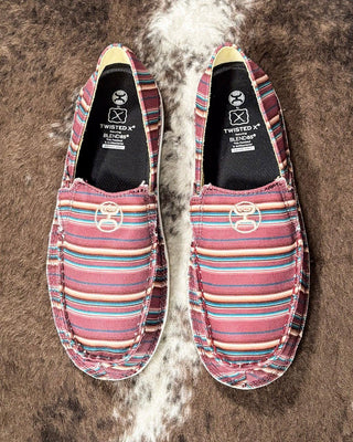 Sophie Twisted X Hooey Slip - On - Mauve Serape – Women's Shoes from Bronco Western Supply Co.