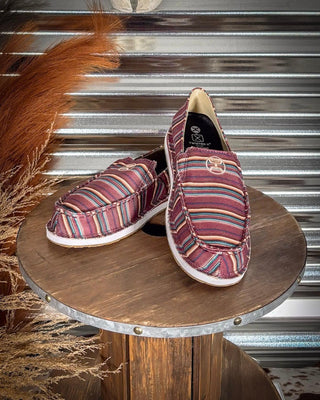 Sophie Twisted X Hooey Slip - On - Mauve Serape – Women's Shoes from Bronco Western Supply Co.