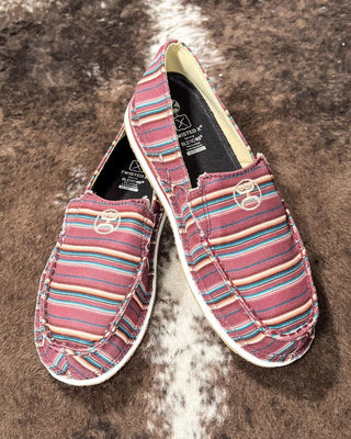 Sophie Twisted X Hooey Slip - On - Mauve Serape – Women's Shoes from Bronco Western Supply Co.