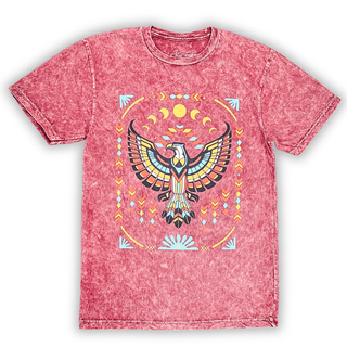 Southwestern Eagle Graphic Tee - Wine – Apparel from Bronco Western Supply Co.