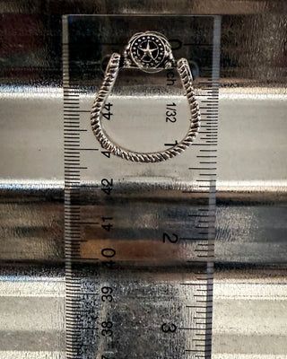 Star Stirrup Fashion Stud Earrings - Black – Jewelry from Bronco Western Supply Co.