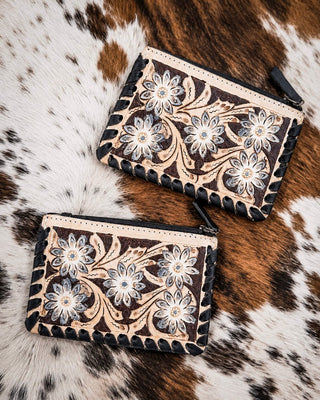Stella Tooled Leather Pouch by Countryside Co. – Purses & Wallets from Bronco Western Supply Co.