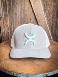 "STERLING" Hooey Grey/White Hat - Apparel - Hooey - Bronco Western Supply Co.