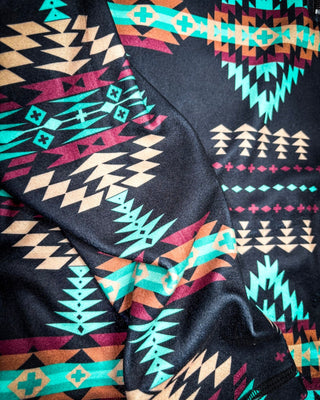 Sterling Kreek - Cabin Fever Fitted Quarter Zip Pullover – Apparel from Bronco Western Supply Co.