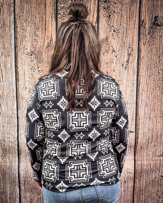 Sterling Kreek - Down In The Hills Fitted Pullover – Apparel from Bronco Western Supply Co.