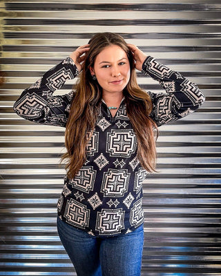 Sterling Kreek - Down In The Hills Fitted Pullover – Apparel from Bronco Western Supply Co.