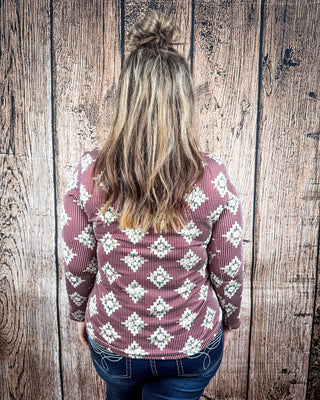 Sterling Kreek - High Plains Aztec Top – Shirts & Tops from Bronco Western Supply Co.