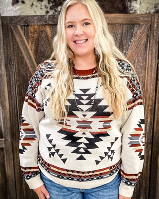 Sterling Kreek - Lean On Me Knit Sweater – Shirts & Tops from Bronco Western Supply Co.