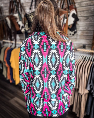 Sterling Kreek - Montezuma Quarter Zip Pullover – Apparel from Bronco Western Supply Co.