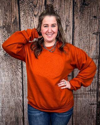 Sterling Kreek - Pumpkin Spice Pullover – Apparel from Bronco Western Supply Co.