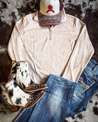 Sterling Kreek - The Dusty Roads Quarter Zip Pullover – Apparel from Bronco Western Supply Co.