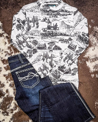 Sterling Kreek - The Old Days Mesh Top – Apparel from Bronco Western Supply Co.