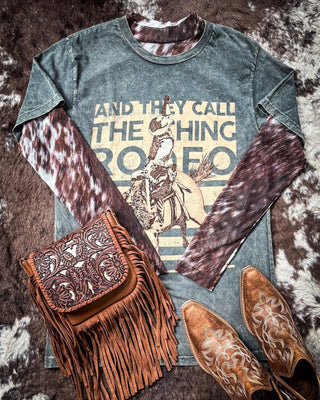 Sterling Kreek - Up In Texas Mesh Top – Apparel from Bronco Western Supply Co.