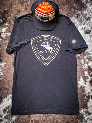 "Summit" Black Hooey T - Shirt - Apparel - Hooey - Bronco Western Supply Co.